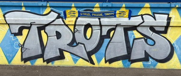 Sjaal ''Strijd, Passie, Trots''