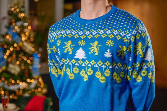 Christmas sweater & Christmas socks